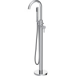 Смеситель для ванны отдельностоящий Damixa Scandinavian Pure 365000000, Цвет производителя: хром - фото 