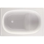 Ванна стальная сидячая BLB Europa 105х70 см - фото 