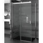 Душевое ограждение Riho Baltic B 203 100х80 см L/R, хром/прозрачное - фото 