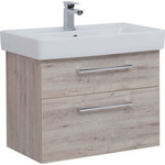 Пенал подвесной Dreja 50 см 77.0302D, дуб кантри - фото 4