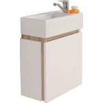 Тумба подвесная с раковиной Акватон Эклипс 46М см 1A1728K1EK49R - фото 