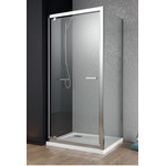 Душевое ограждение Radaway Twist DW+S 100х100 см, хром/прозрачное - фото 