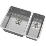 Кухонная мойка Oulin OL-0369L 1 мм, нержавеющая сталь - фото 