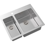 Кухонная мойка Oulin OL-FTR202R 1,2 мм, нержавеющая сталь - фото 