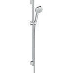 Душевой гарнитур Hansgrohe Crometta 100 Vario 26657400 со штангой 90 см, белый/хром - фото 