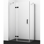 Душевое ограждение WasserKraft Aller 120х100 см L 10H10LBLACK, чёрный/прозрачное - фото 