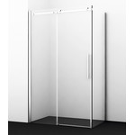 Душевое ограждение WasserKraft Alme 120х90 см 15R07, хром/прозрачное - фото 