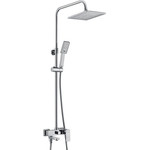 Душевая дверь WasserKraft Weser 90 см 78F04, хром/прозрачное - фото 2