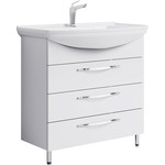 Тумба напольная с раковиной Aqwella Аллегро 85 см Agr.01.08/3 - фото 