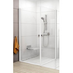 Душевое ограждение Ravak Chrome CRV1+CRV1 90x90 см 1QV70101Z1 белый/прозрачное - фото 