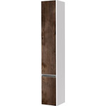 Пенал подвесной Акватон Капри 30 см 1A230503KPDBL, белый/таксония темная - фото 