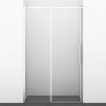 Душевая дверь WasserKraft Dinkel 130 см 58R30, хром/прозрачное - фото 