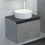 Зеркало-шкаф Comforty Эдинбург 60 см, бетон светлый - фото 3