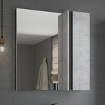 Пенал подвесной Comforty Эдинбург 40 см, бетон светлый - фото 6