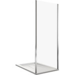 Боковая стенка Bas Neo SP-100-C-CH 100 см хром/прозрачное - фото 