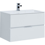 Пенал подвесной Aquanet Алвита 35 см 235359, белый - фото 2