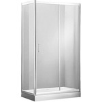 Душевое ограждение Aquanet Alfa NAA1131 140x80 см, хром/прозрачное - фото 