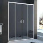 Душевая дверь Veconi Vianno 200 см VN45-200-01-19C1, хром/прозрачное - фото 