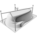 Ванна акриловая Kolpa-San Lulu 170x100 см R - фото 2