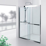 Душевая дверь Aquanet Delta NPD6122 120 см (стекло 8 мм), хром/прозрачное - фото 