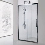 Душевая дверь Aquanet Delta NPE6121 140 см (стекло 8 мм), хром/прозрачное - фото 