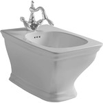 Биде подвесное ArtCeram Civitas CIB001 34 00 grigio acquarello*1 - фото 