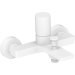 Смеситель для раковины AQG Tube 01TUB100BL, белый матовый - фото 2