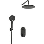 Душевое ограждение WasserKraft Dill 100х100 см 61S19, чёрный/прозрачное - фото 3