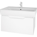 Зеркало Dreja Tiny 60 см 99.9022, белый - фото 2