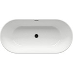 Ванна отдельностоящая Ravak Freedom O 169х80 см XC00100032 (чёрный слив) - фото 