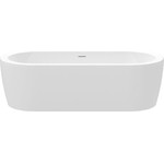 Ванна отдельностоящая Cezares Slim Central 180x80 см Slim Central-180-80-60-W37-SET - фото 