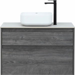 Зеркало Aquanet Nova Lite 90 см 242263, дуб рошелье - фото 3