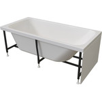 Ванна акриловая Радомир Прованс 170x75 см (в комплекте каркас и сифон), Размер - мм: 1700х750 - фото 4