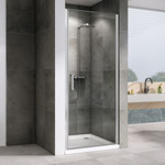 Душевая дверь Abber Sonnenstrand 70 см AG04070, хром/прозрачное - фото 