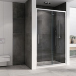 Душевая дверь Abber Schwarzer Diamant 170 см AG30170H, хром/прозрачное - фото 