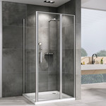 Душевое ограждение Abber Sonnenstrand 120х70 см AG04120S-S70, хром/прозрачное - фото 