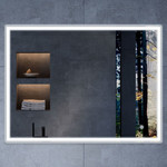 Тумба подвесная с раковиной Vincea Mia 80 см VMC-2MC800BT, бетон - фото 2