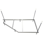 Ванна акриловая Azario Kapris 160x90 см L AV.0002160, Размер - мм: 1600х900 - фото 2