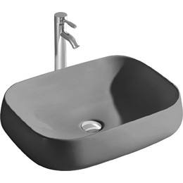 Раковина-чаша Aquatek 56 см AQ5526-MG, серый матовый - фото 