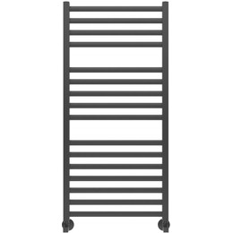 Полотенцесушитель водяной Aquatek Поларис П16 500х1100 мм AQ KO1610BL, чёрный муар - фото 