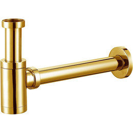 Сифон для умывальника Azario G 1 1/4 AZ-108-GL, золото - фото 