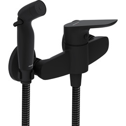 Набор для гигиенического душа Damixa Jupiter 778000300, чёрный - фото 