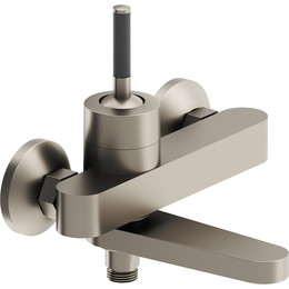 Смеситель для ванны Damixa Arc 291000200, никель, Цвет производителя: никель - фото 