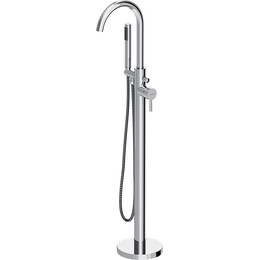 Смеситель для ванны отдельностоящий Damixa Scandinavian Pure 365000000, Цвет производителя: хром - фото 