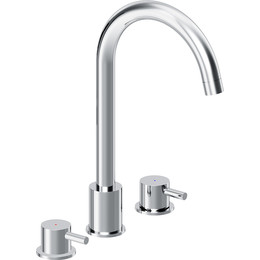 Смеситель для раковины встраиваемый Damixa Scandinavian Pure 360200000, Цвет производителя: хром - фото 