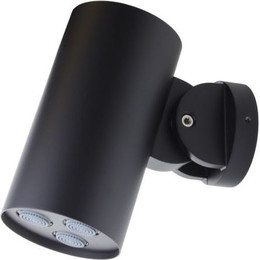 Верхний душ Bronze de Luxe Liberty 80x80 мм 501B, чёрный матовый - фото 