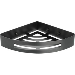 Полка угловая Fixsen Hotel FX-31003M, цвет графит - фото 