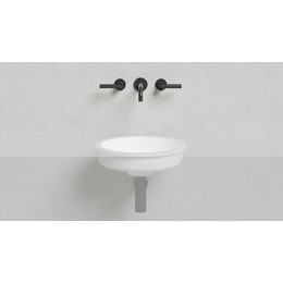 Раковина врезная под столешницу Salini Marea 04 42 см 1802204M (S-Stone) матовая - фото 