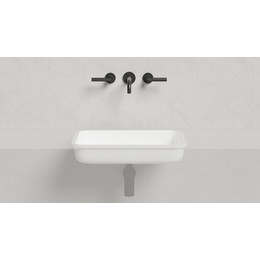 Раковина врезная под столешницу Salini Marea 09 55 см 1802209M (S-Stone) матовая - фото 