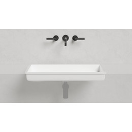 Раковина врезная под столешницу Salini Marea 10 75 см 1802210M (S-Stone) матовая - фото 